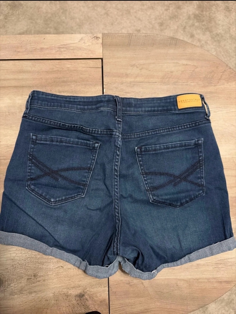 Aeropostale Women’s Size 8 Midi Jean Shorts - Picture 2 of 3